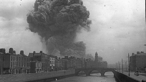 Na Ceithre Cúirteanna (Pic: Leabharlann Náisiúnta na hÉireann)