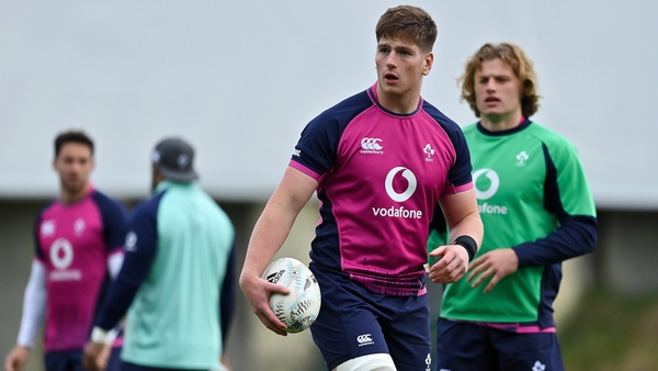 Joe McCarthy and Cian Prendergast are among the uncapped players included in the Ireland starting team