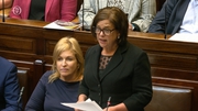 Mary Lou McDonald said her party was considering the no confidence motion (File image)