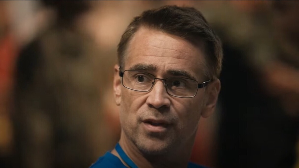 Colin Farrell in the trailer for Thirteen Lives, image credit Amazon Prime Video/YouTube