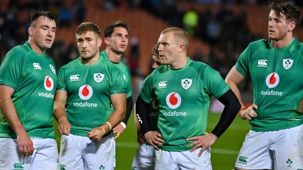 Ireland conceded four tries and 32 points in the opening half