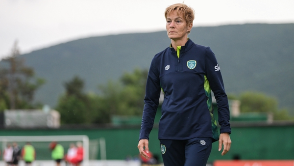 Ireland manager Vera Pauw guided her team to a 9-0 win in Georgia on Monday