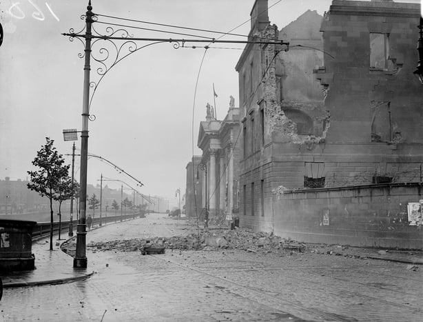 The Four Courts Damage (1922) RTÉ Photographic Archives, Cashman Collection 0504/071