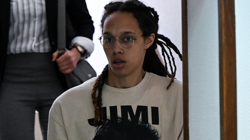 US basketball player Brittney Griner was sentenced to nine years on drugs charges (File image)