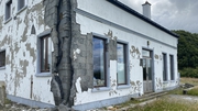 A house near Buncrana, Co Donegal, crumbling due to mica