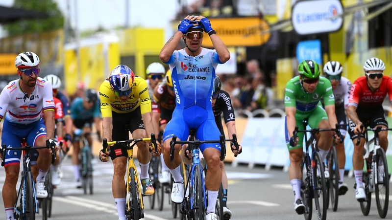 Groenewegen wins stage three of Tour de France