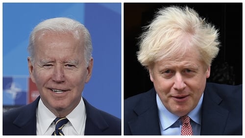 Joe Biden: "Boris talks to me all the time, I wish I had his hair, I could have got elected sooner"