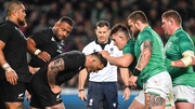Ireland's scrum struggled at times in last Saturday's opening Test