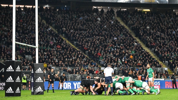 Ireland have lost all 14 Tests against the All Blacks in New Zealand