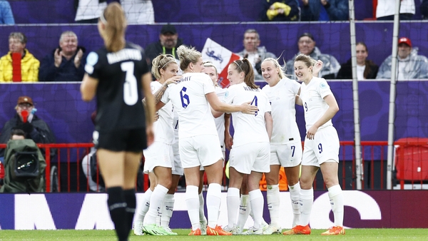 England struggled at times against Austria