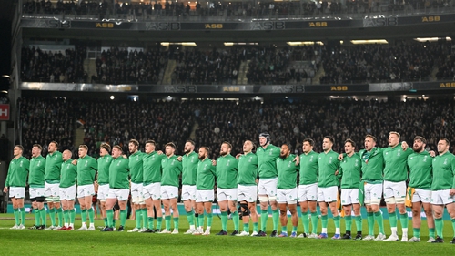 Ireland have made just one change for Saturday's second Test