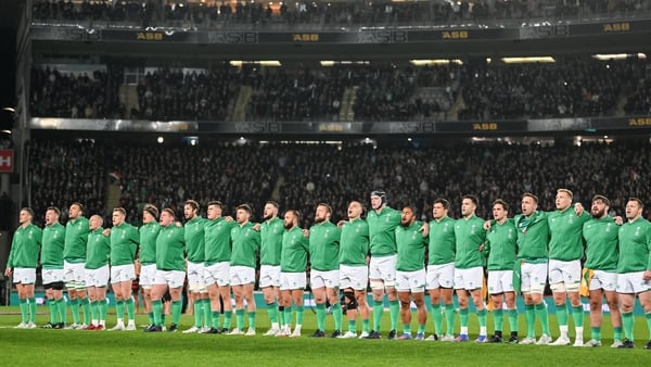 Ireland have made just one change for Saturday's second Test