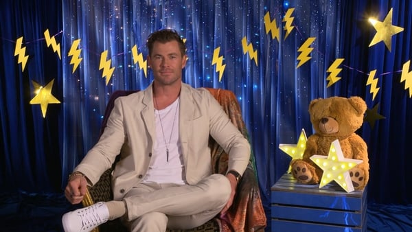 Chris Hemsworth is set to make his CBeebies debut telling the story of a little bear who is frightened of the rain and thunder