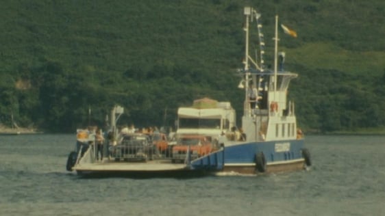 Car ferry service from Ballyhack to Passage East (1982)