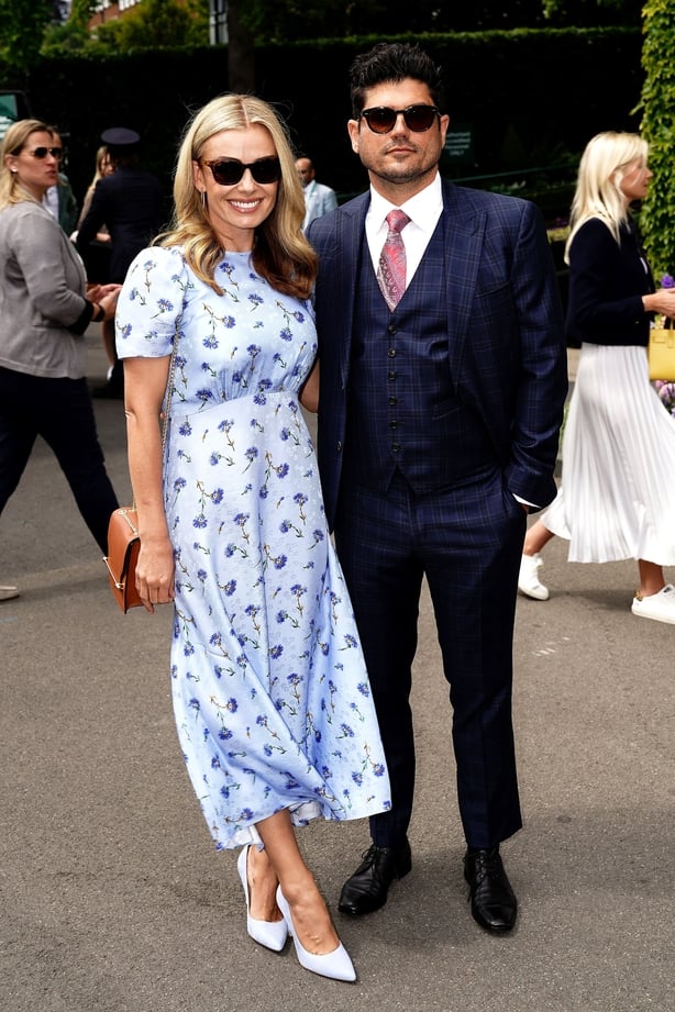 Katherine Jenkins and husband Andrew Levitas
