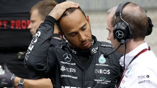 Lewis Hamilton crashed out in Austria