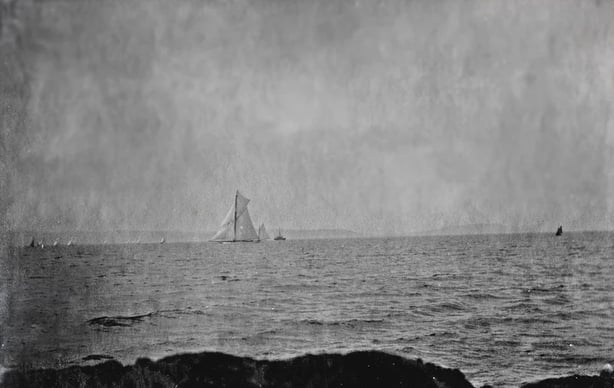 Yachts in Belfast Lough Photo: Public Record Office of Northern Ireland, D4330/3