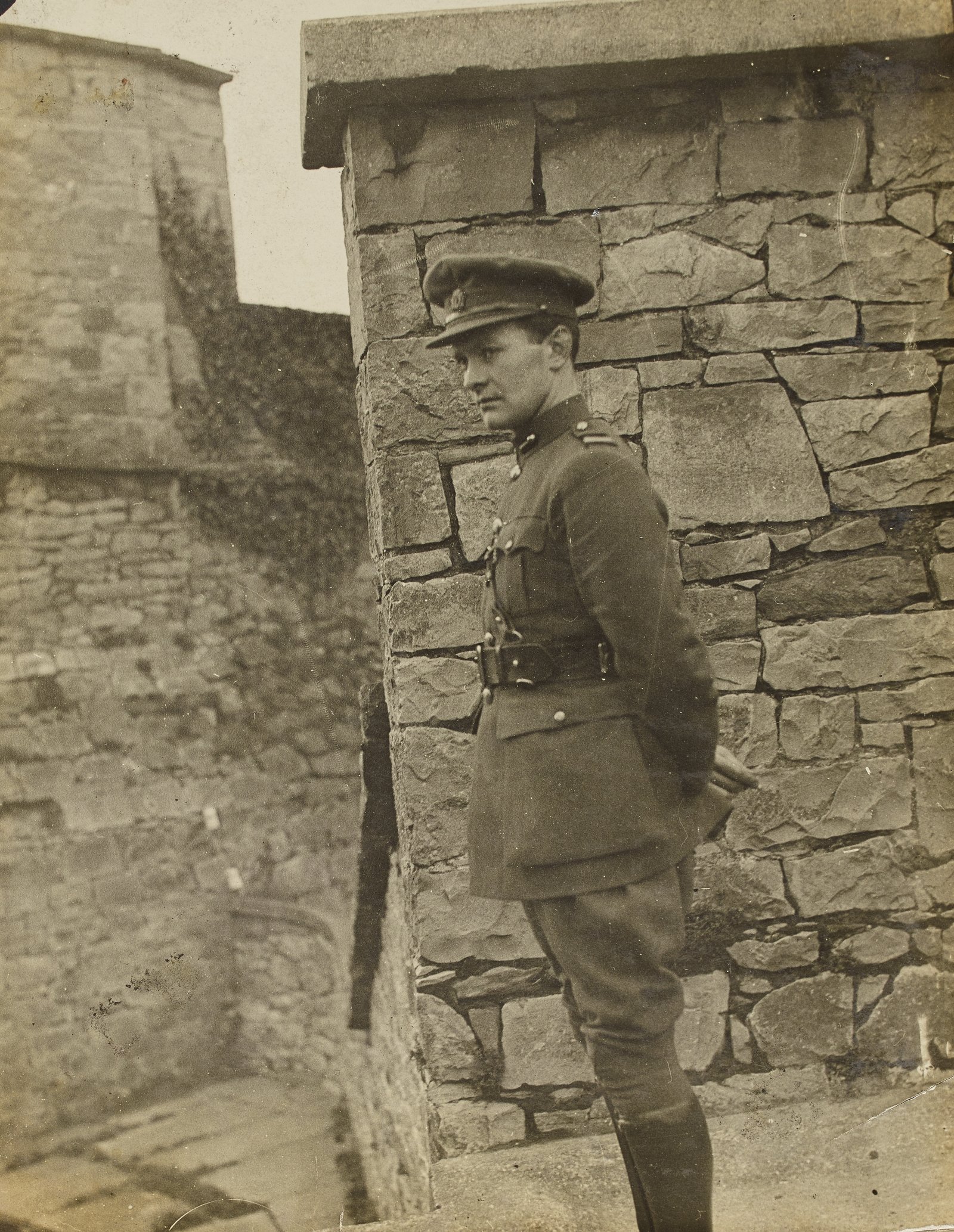 Image - Michael Brennan in Kerry in 1922. Image courtesy of the National Library of Ireland