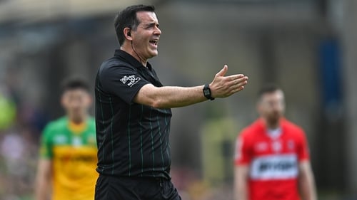 Sean Hurson, who will referee this year' All Ireland football final between Kerry and Galway