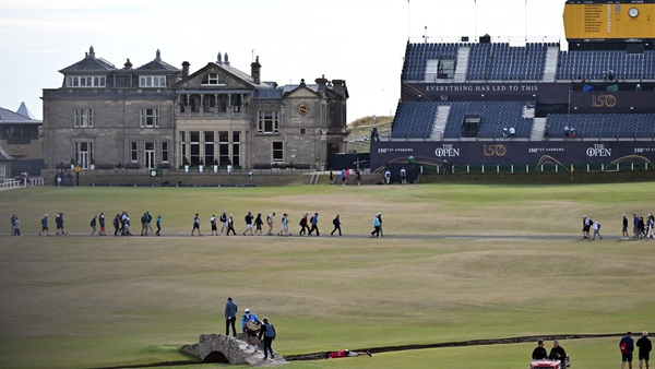 A view of the 18th at St Andrews