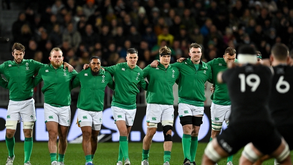 Bundee Aki is the only change for Ireland after last week's second Test