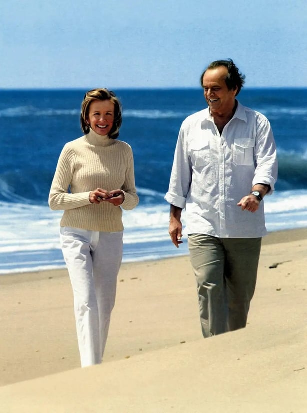 Diane Keaton and Jack Nicholson in Something's Gotta Give (Alamy/PA)