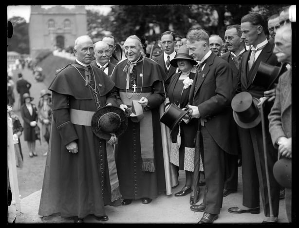 Cosgrove and a group of bishops