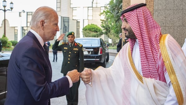 US President Joe Biden and Crown Prince Mohammed bin Salman (Pic: Royal Court of Saudi Arabia)