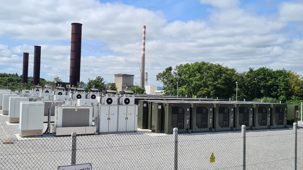A battery plant in Aghada in Co Cork
