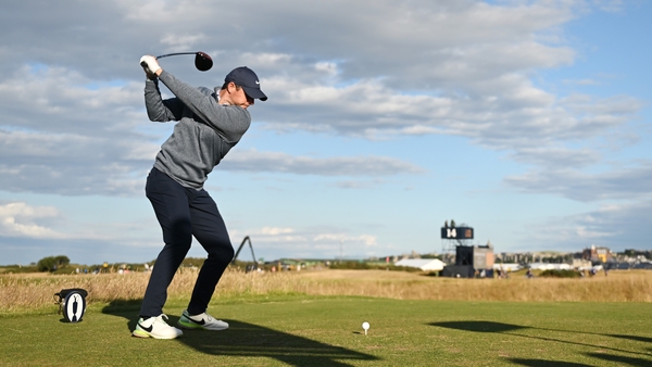 Rory McIlroy is moving nicely