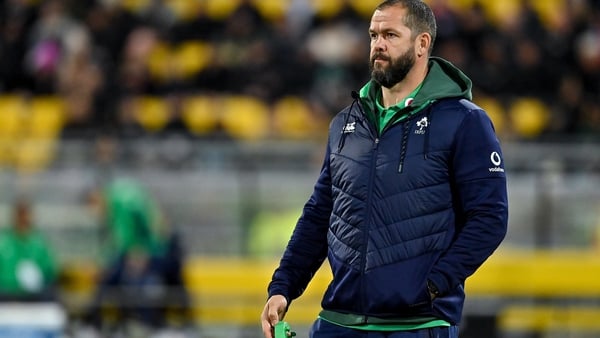 Andy Farrell is sticking with Ireland