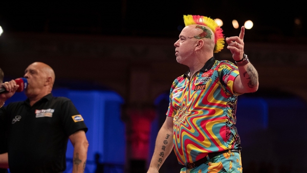 Peter Wright celebrates victory. Picture: Taylor Lanning/PDC