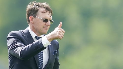 Aidan O'Brien's Lily Pond impressed at the Curragh