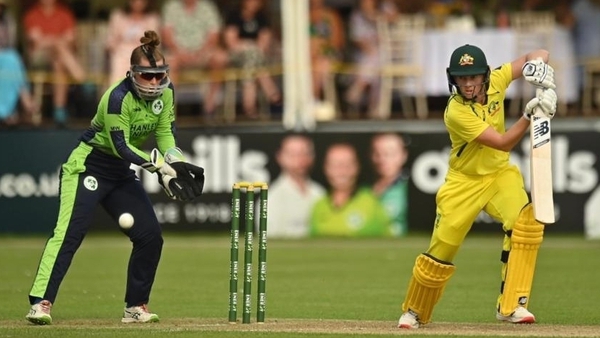 Australia captain Meg Lanning won the game for Australia with her bat
