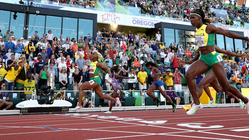 Fraser-Pryce wins a record fifth 100m world title