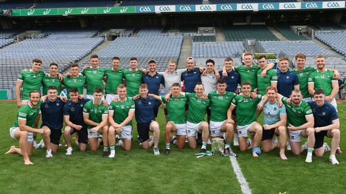 The Limerick squad after another Croke Park triumph
