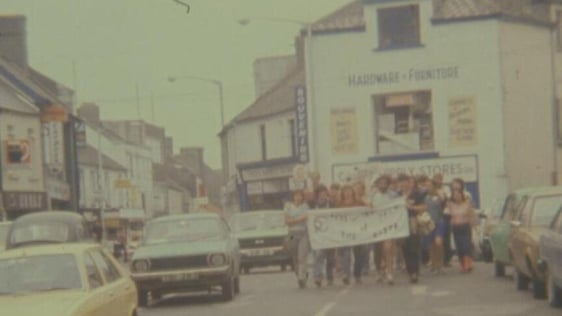 Pax Christi marchers, Athlone, Co. Westmeath (1982)