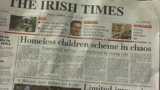 Homeless Children in Crisis, The Irish Times (1997)