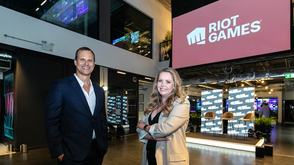 President of Esports John Needham and Allyson Gormley, General Manager, Global Esports Production, Project Stryker