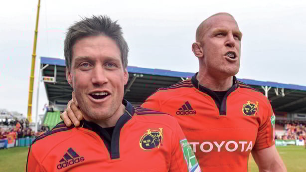 Ronan O'Gara and Paul O'Connell
