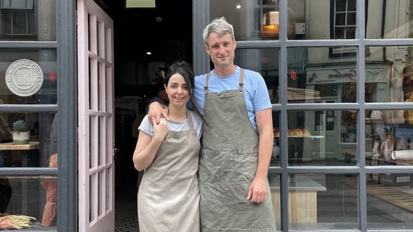 Caitriona Keating and Fergal Walsh opened Dún Artisan Bakery in Dungarvan a year ago and over 90% of their grain is Irish grown and milled.