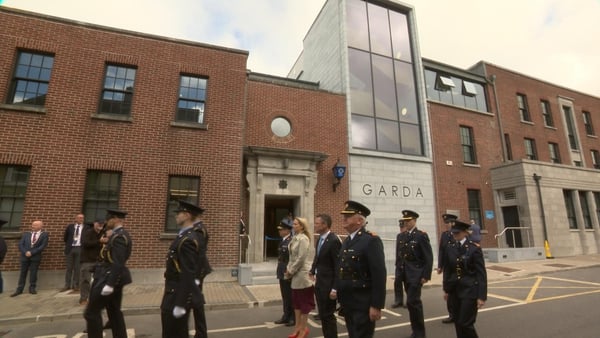 The official opening of Athlone's refurbished garda station took place today