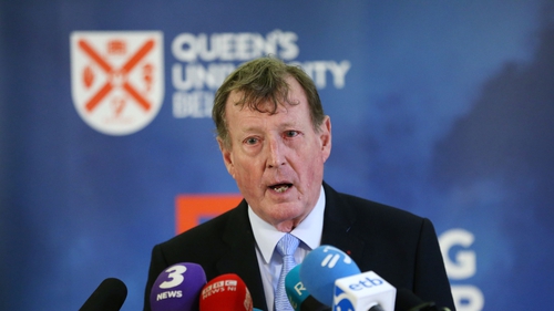 David Trimble served as first minister at Stormont from 1998 to 2002, as well as leader of the UUP from 1995 to 2005