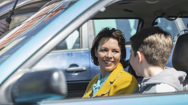 Olivia Colman and Charlie Reid in Joyride, which is in cinemas now