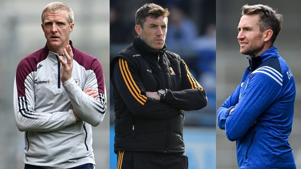 Henry Shefflin (L), Derek Lyng (C) and Eddie Brennan are among the names being mentioned to take over Kilkenny