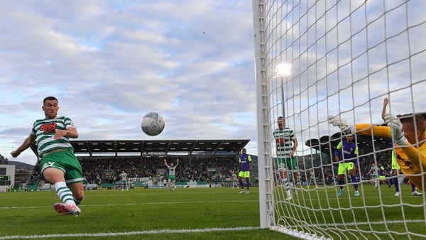 Shamrock Rovers beat Ludogorets at home but went out of the Champions League on aggregate