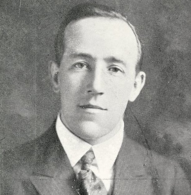 Portrait of Harry Boland, T.D killed in the Grand Hotel Skerries, July 30th 1922 Photo: National Library of Ireland