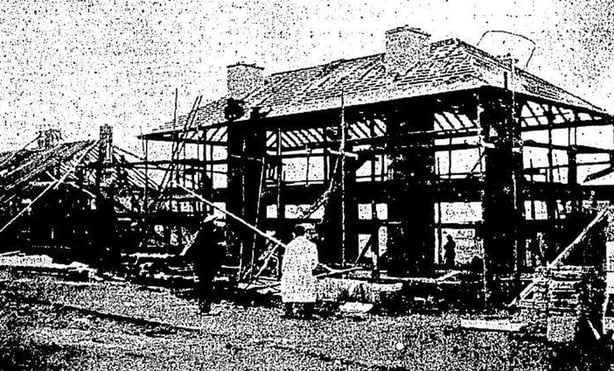A housing development in Clontarf, Co. Dublin Photo: Cork Examiner, 29 March 1921
