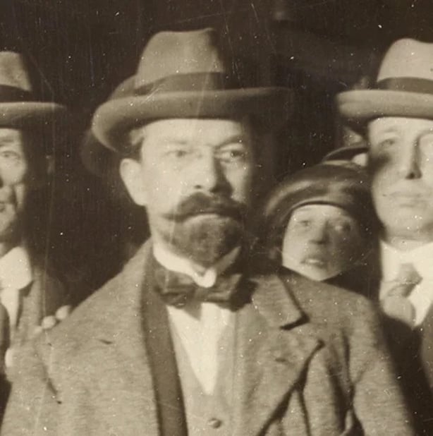Photograph of George Gavan Duffy taken from a group shot from 1921 Photo: National Library of Ireland