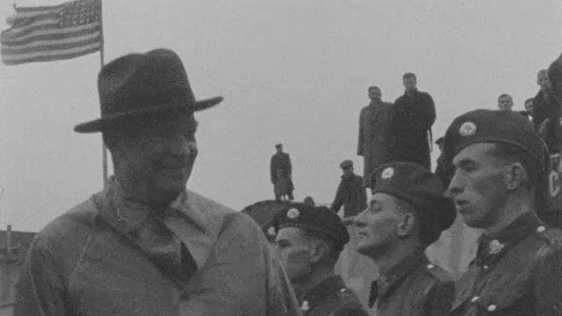 Former US President Eisenhower in Wexford (1962)